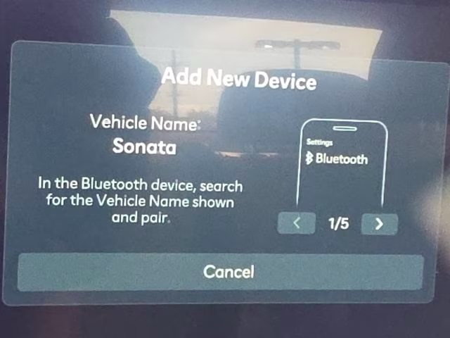 2025 Portofino Gray Hyundai Sonata SEL Convenience FWD Sedan