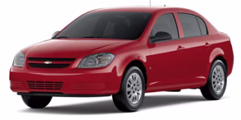 2009 Victory Red Chevrolet Cobalt LS FWD Sedan