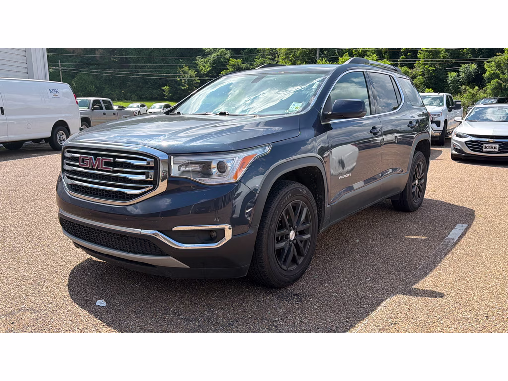 2019 Blue Steel Metallic GMC Acadia SLT FWD SUV