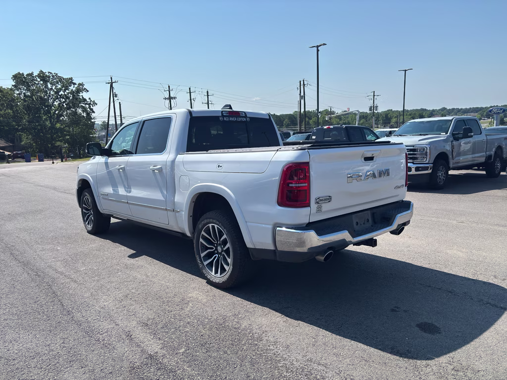 Certified 2025 RAM Ram 1500 Pickup Limited Longhorn with VIN 1C6SRFHP4SN570633 for sale in Little Rock