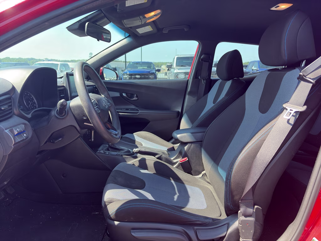 2020 Racing Red Hyundai Veloster BLACK FWD Coupe