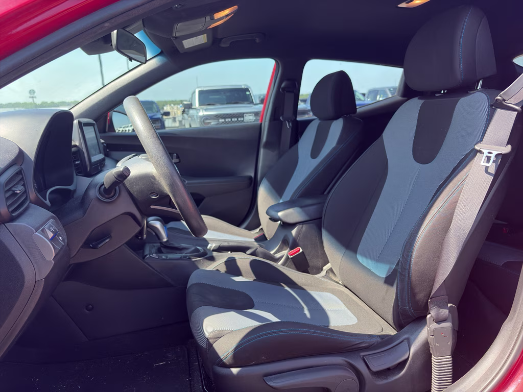 2020 Racing Red Hyundai Veloster BLACK FWD Coupe