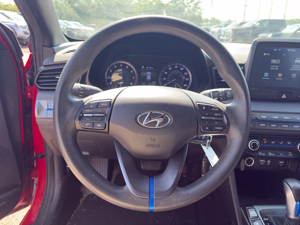 2020 Racing Red Hyundai Veloster BLACK FWD Coupe