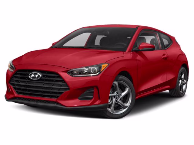 2020 Red Hyundai Veloster FWD Coupe