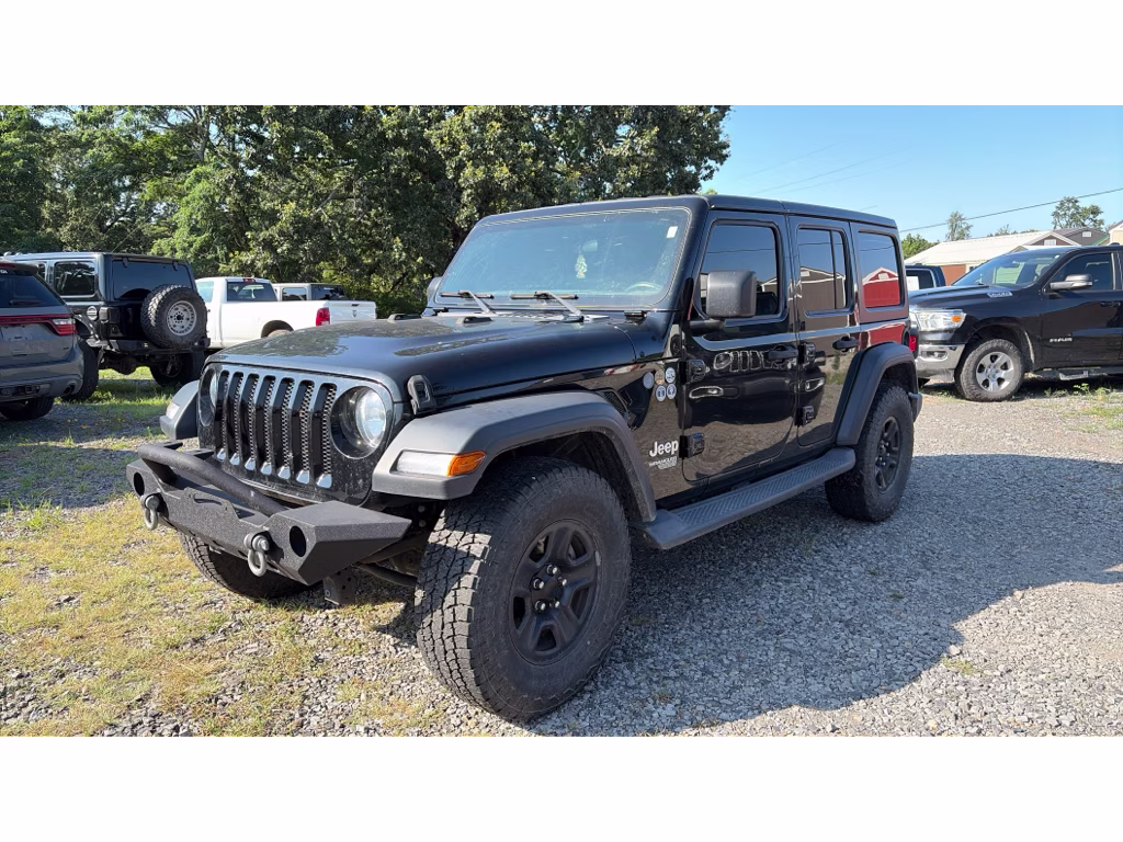 2019 Black Clearcoat Jeep Wrangler Sport 4X4 SUV