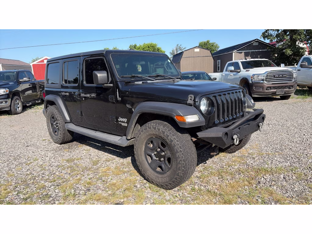 2019 Black Clearcoat Jeep Wrangler Sport 4X4 SUV