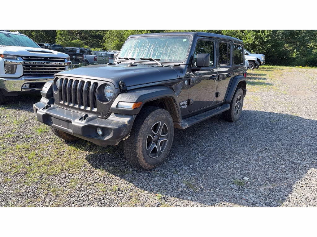 2020 Granite Crystal Metallic Clearcoat Jeep Wrangler Sport S 4X4 SUV