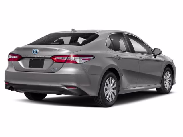 2020 Silver Toyota Camry Hybrid LE FWD Sedan