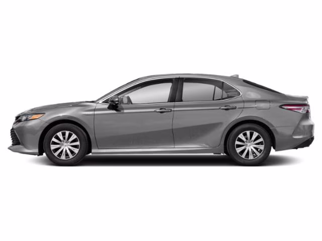 2020 Silver Toyota Camry Hybrid LE FWD Sedan