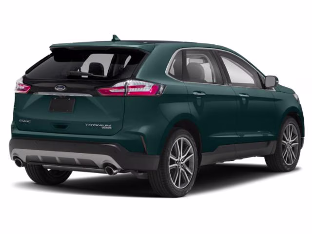 2020 Dark Persian Green Ford Edge SEL AWD SUV