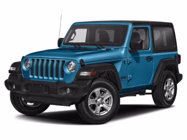 2022 Hydro Blue Pearlcoat Jeep Wrangler Sport S 4X4 Convertible