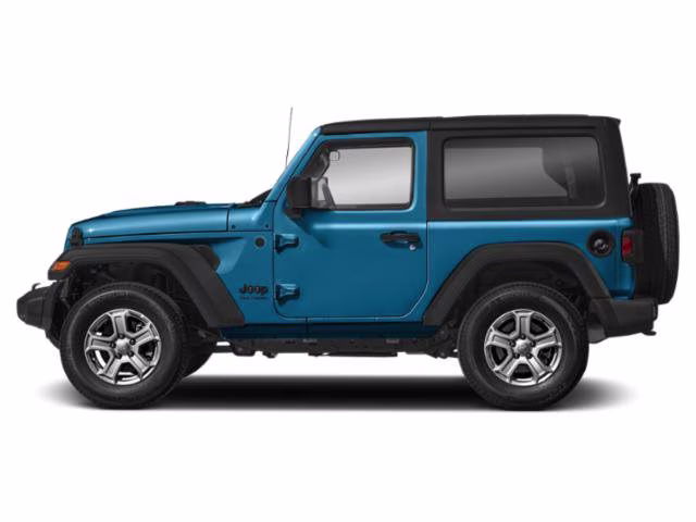 2022 Hydro Blue Pearlcoat Jeep Wrangler Sport S 4X4 Convertible