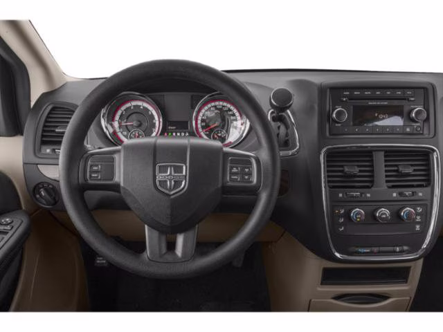 2019 White Knuckle Clearcoat Dodge Grand Caravan SE FWD Van