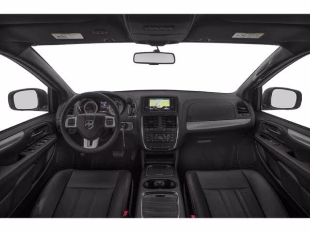 2019 White Knuckle Clearcoat Dodge Grand Caravan SE FWD Van