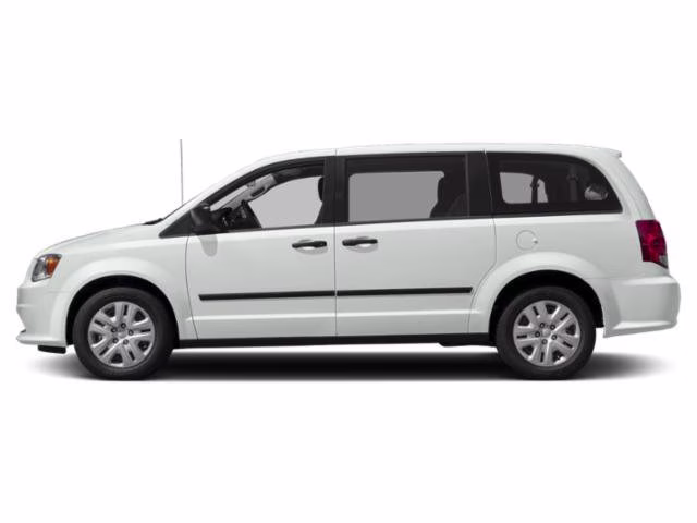 2019 White Knuckle Clearcoat Dodge Grand Caravan SE FWD Van