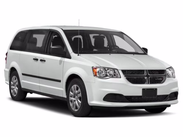 2019 White Knuckle Clearcoat Dodge Grand Caravan SE FWD Van
