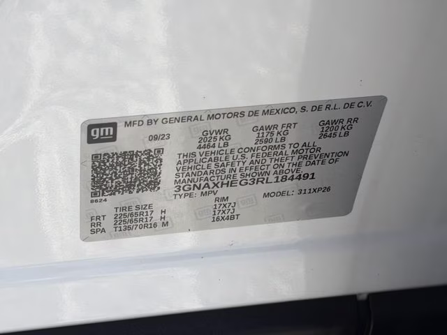 2024 Summit White Chevrolet Equinox LS FWD SUV