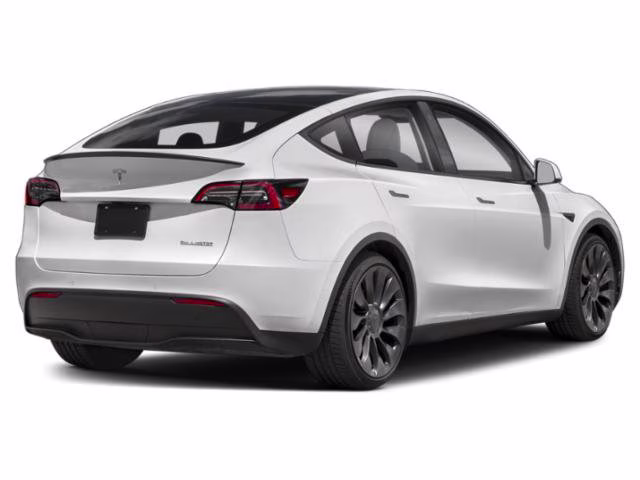 2021 Gray Tesla Model Y Long Range AWD SUV