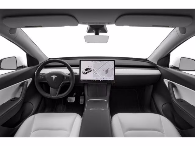 2021 Gray Tesla Model Y Long Range AWD SUV