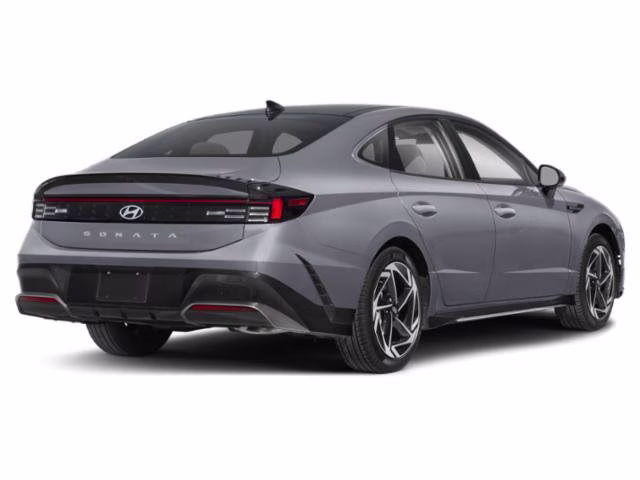 2024 Portofino Gray Hyundai Sonata SEL FWD Sedan