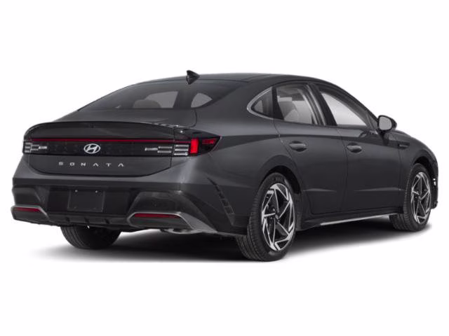 2024 Portofino Gray Hyundai Sonata SEL FWD Sedan