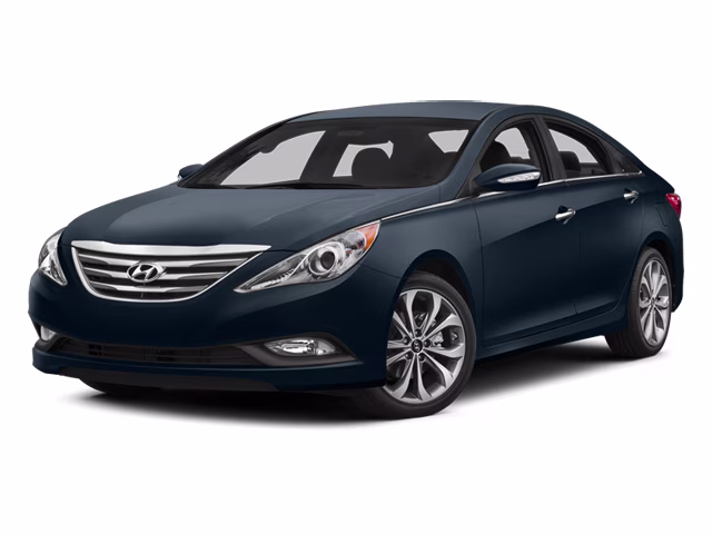 2014 Pacific Blue Pearl Hyundai Sonata SE FWD Sedan