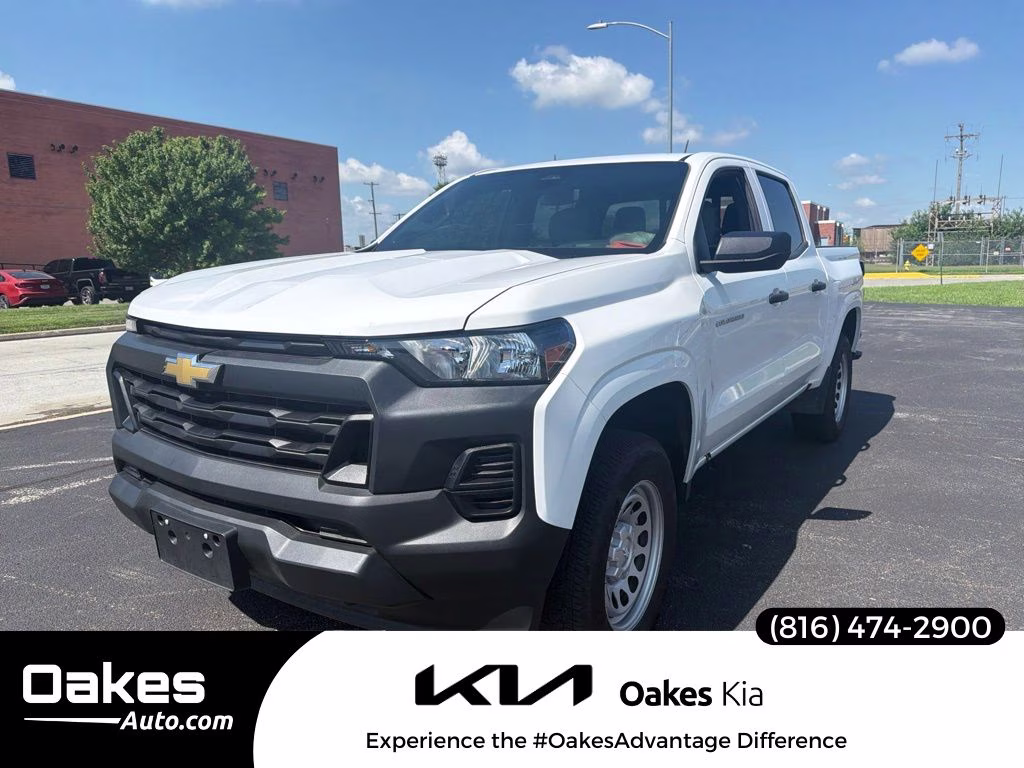 2025 Summit White Chevrolet Colorado Work Truck 4X4 Truck
