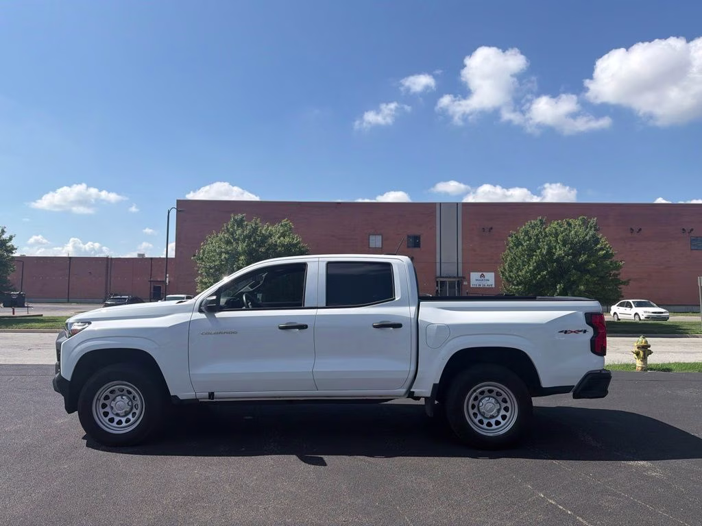 2025 Summit White Chevrolet Colorado Work Truck 4X4 Truck