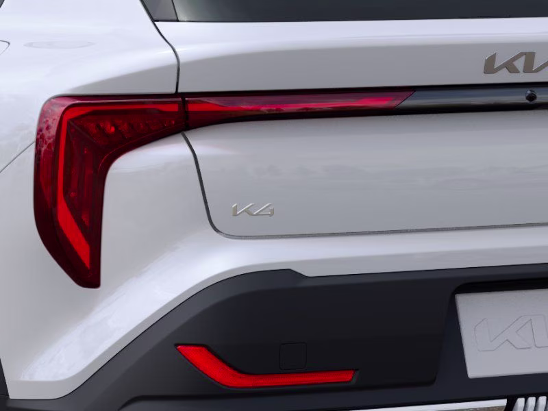 2026 Snow White Pearl Kia K4 EX FWD Hatchback