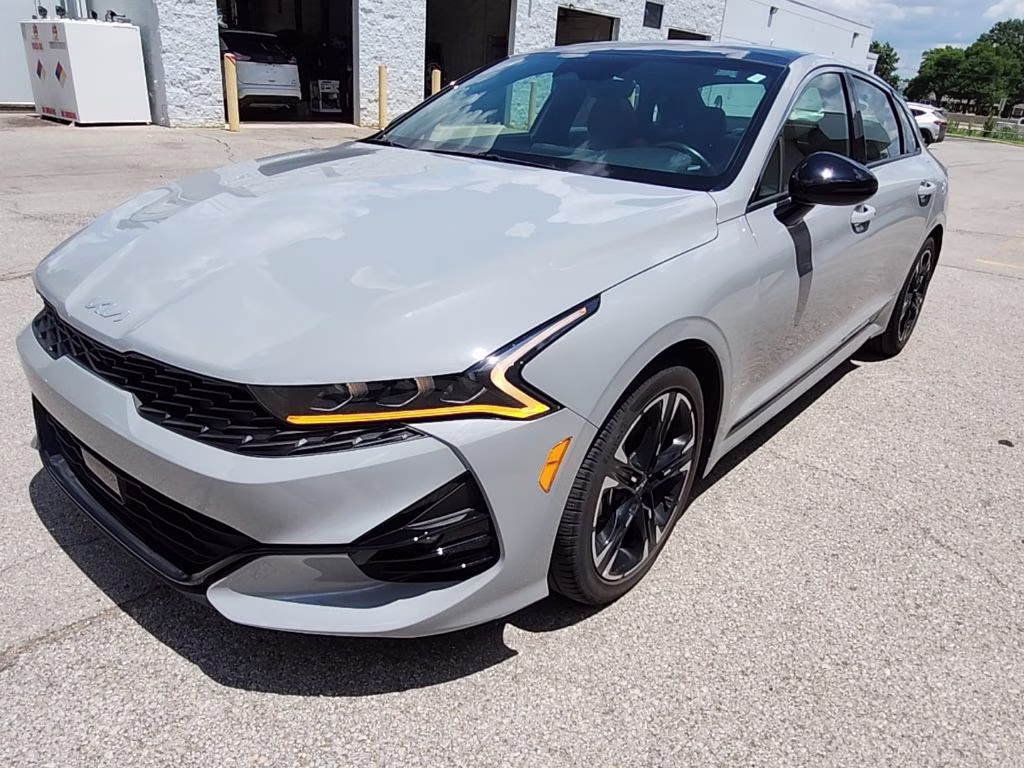 2023 Wolf Gray Kia K5 GT-Line AWD Sedan