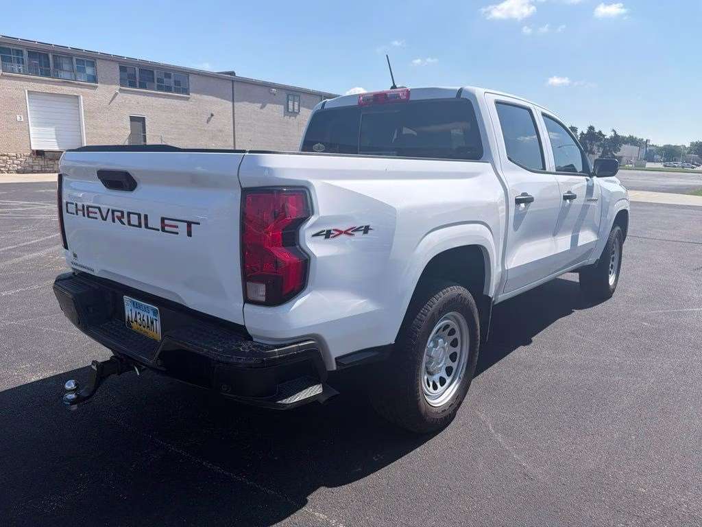 2025 Summit White Chevrolet Colorado Work Truck 4X4 Truck