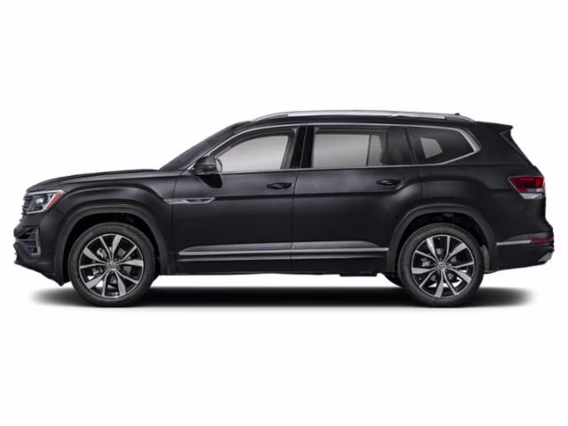 2024 Deep Black Volkswagen Atlas 2.0T SEL Premium R-Line AWD SUV