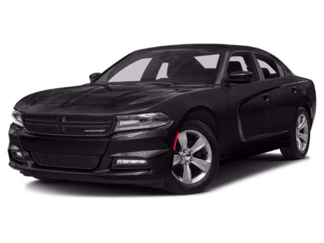 2015 Pitch Black Dodge Charger SXT RWD Sedan