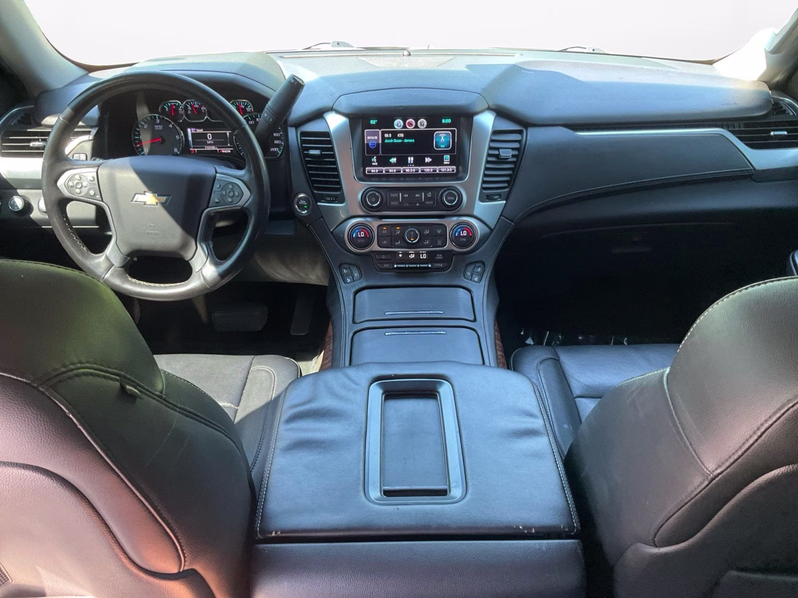 2015 Silver Chevrolet Tahoe LTZ 4X4 SUV