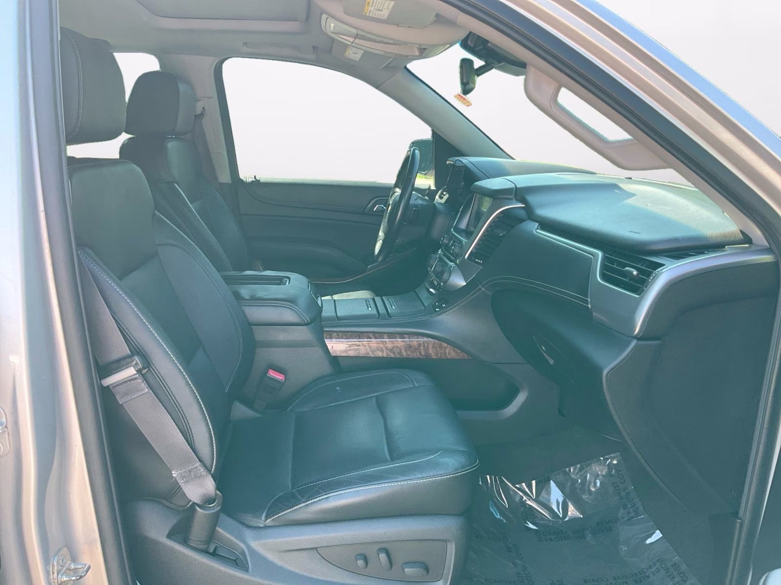 2015 Silver Chevrolet Tahoe LTZ 4X4 SUV