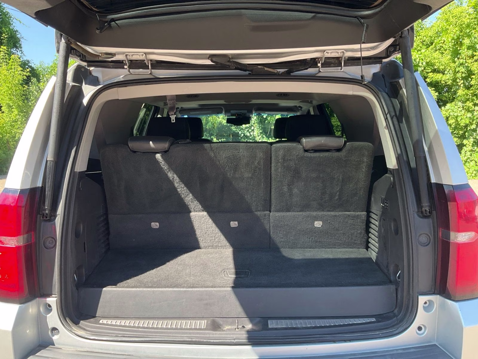 2015 Silver Chevrolet Tahoe LTZ 4X4 SUV