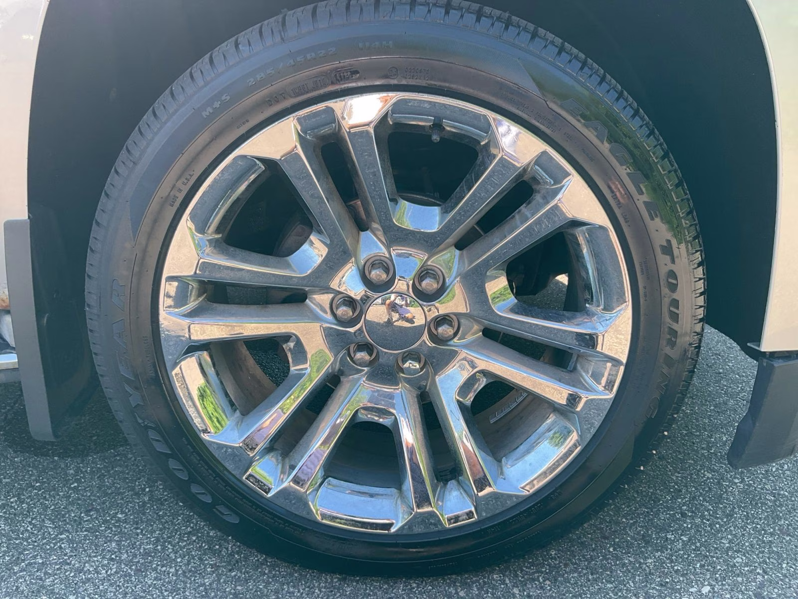 2015 Silver Chevrolet Tahoe LTZ 4X4 SUV