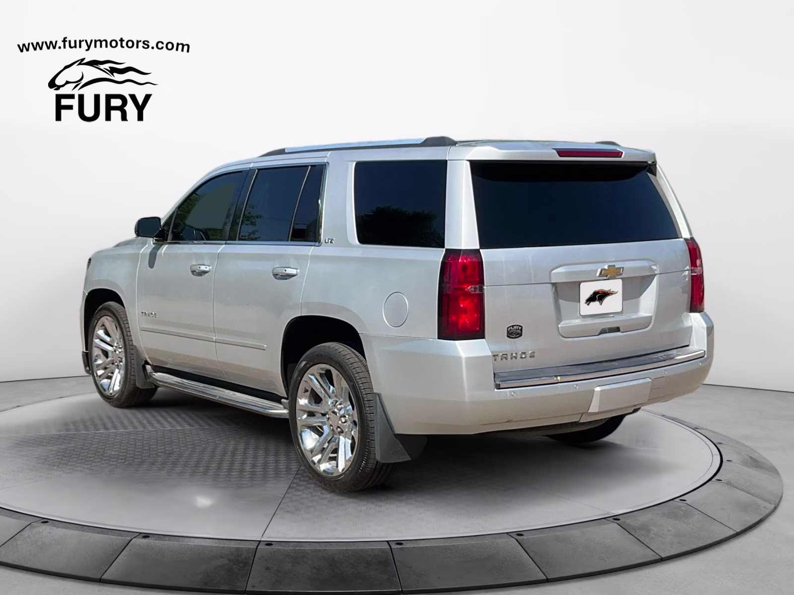 2015 Silver Chevrolet Tahoe LTZ 4X4 SUV