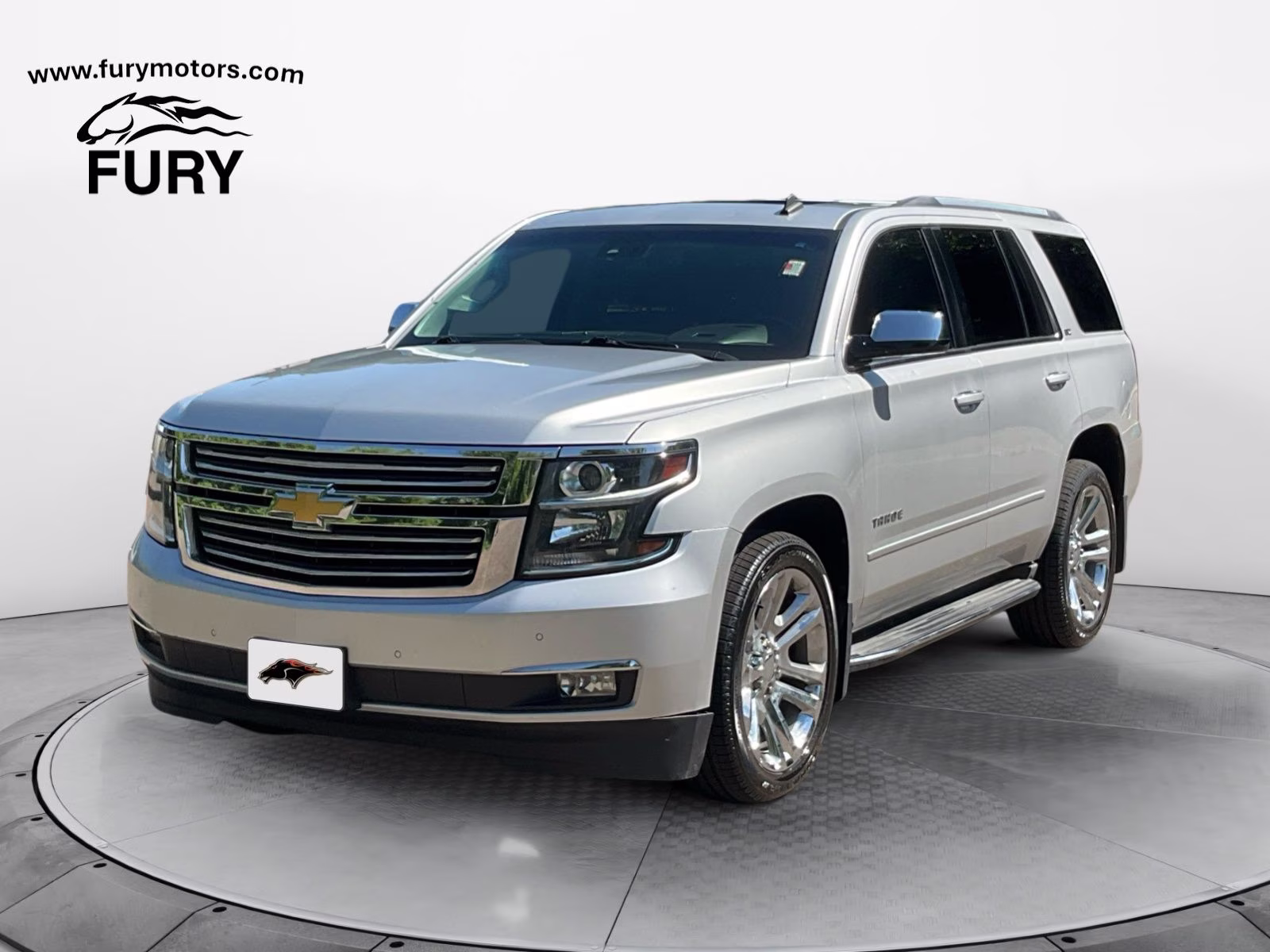 2015 Silver Chevrolet Tahoe LTZ 4X4 SUV