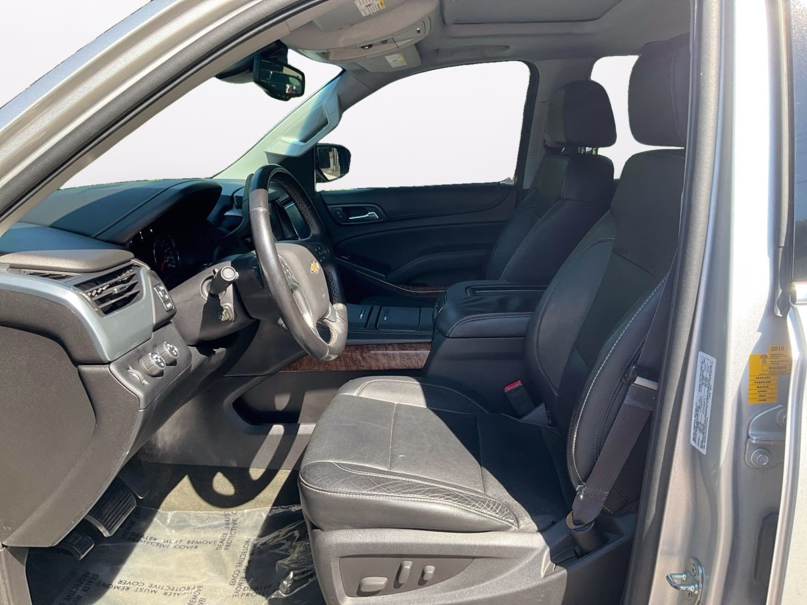 2015 Silver Chevrolet Tahoe LTZ 4X4 SUV