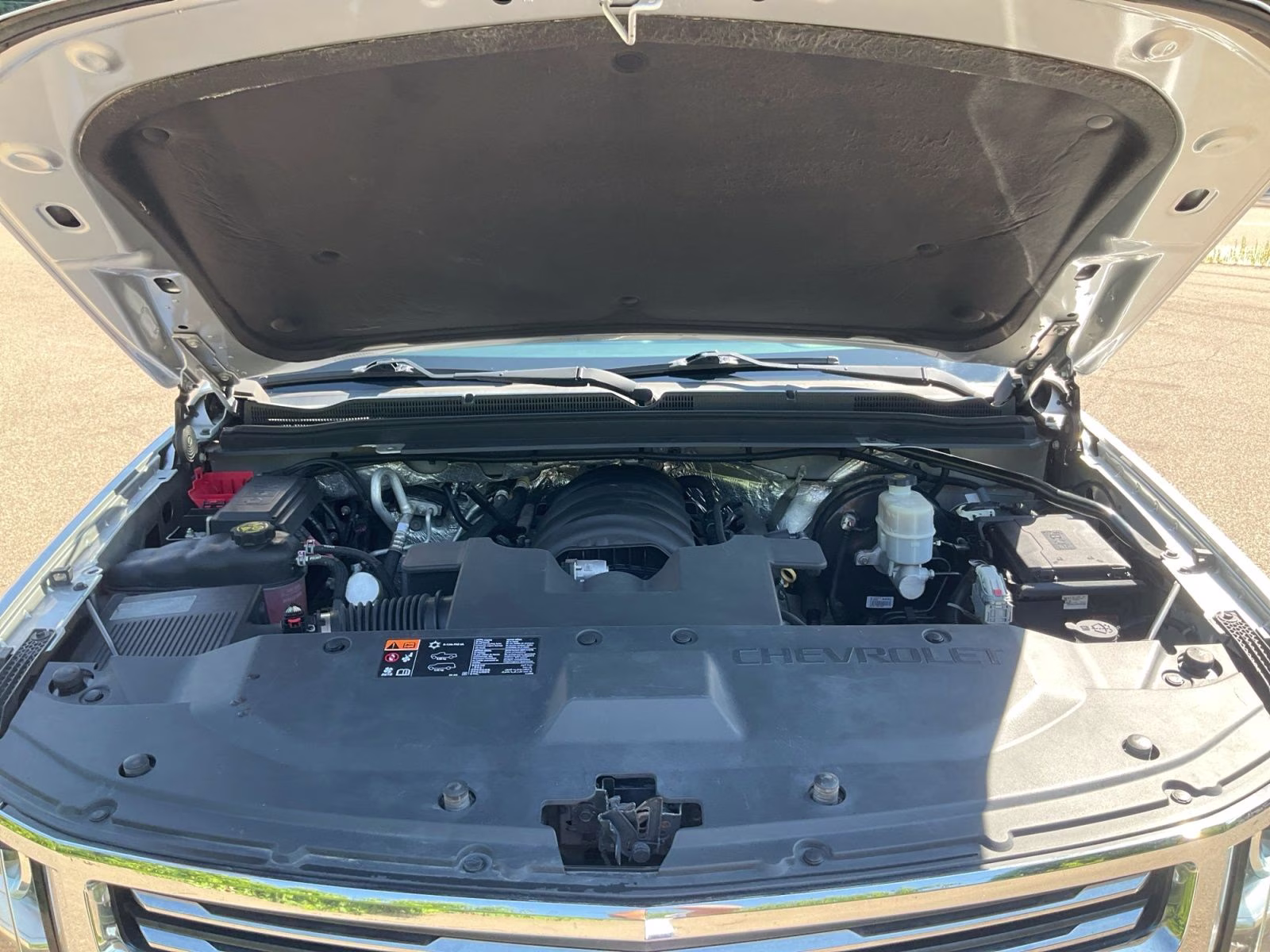 2015 Silver Chevrolet Tahoe LTZ 4X4 SUV