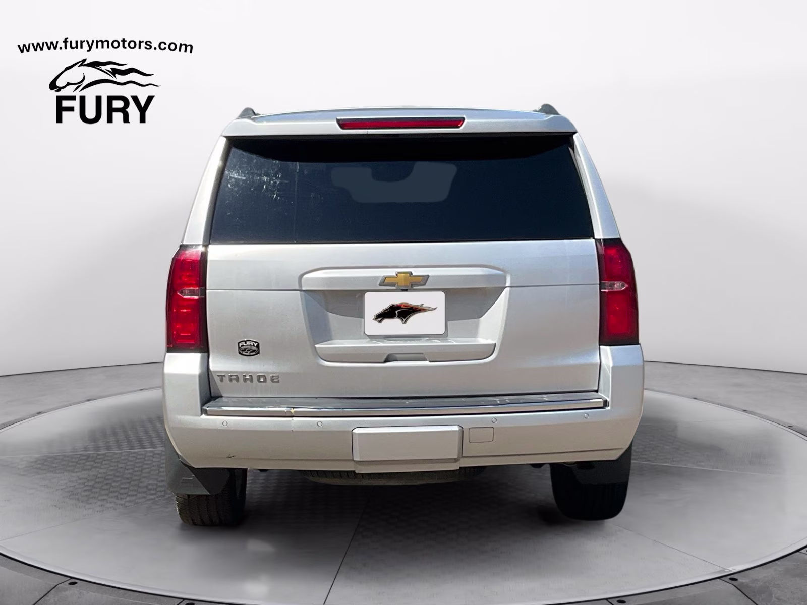 2015 Silver Chevrolet Tahoe LTZ 4X4 SUV