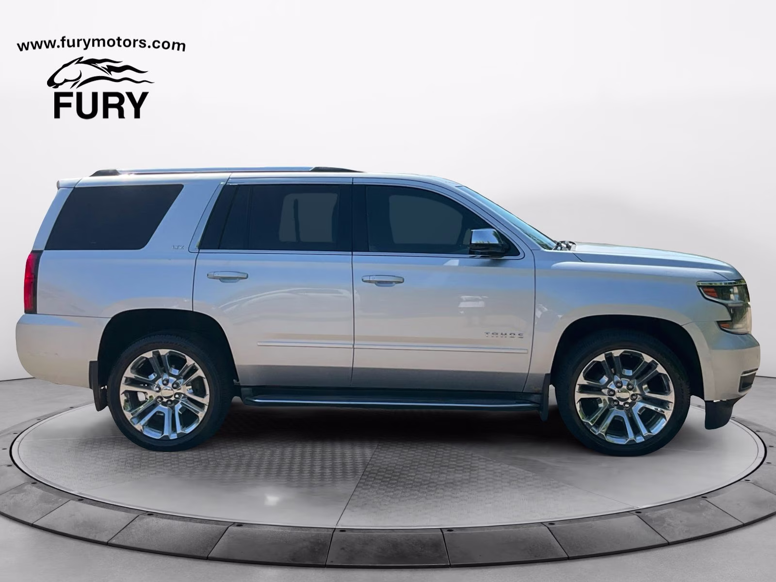 2015 Silver Chevrolet Tahoe LTZ 4X4 SUV
