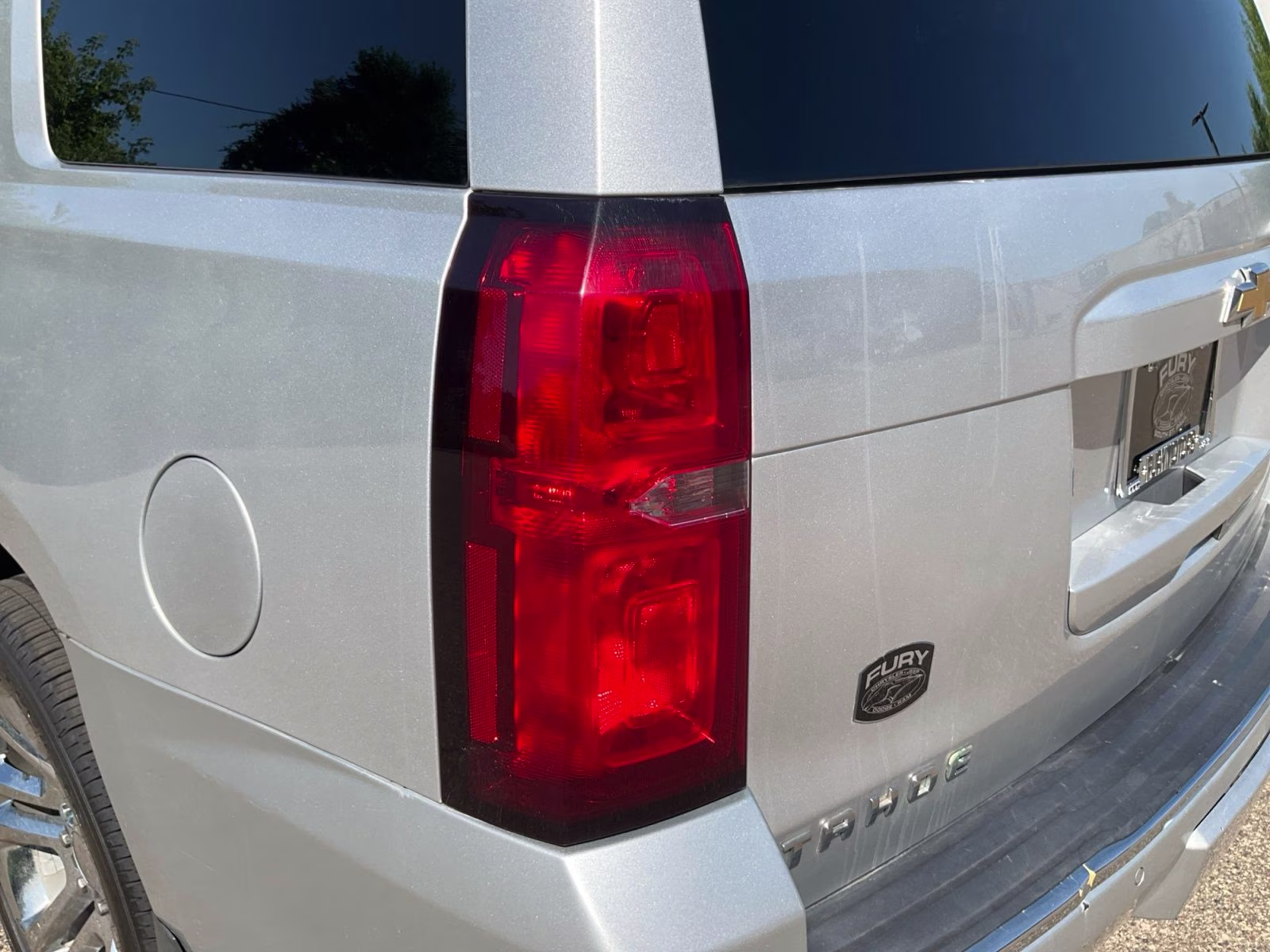 2015 Silver Chevrolet Tahoe LTZ 4X4 SUV