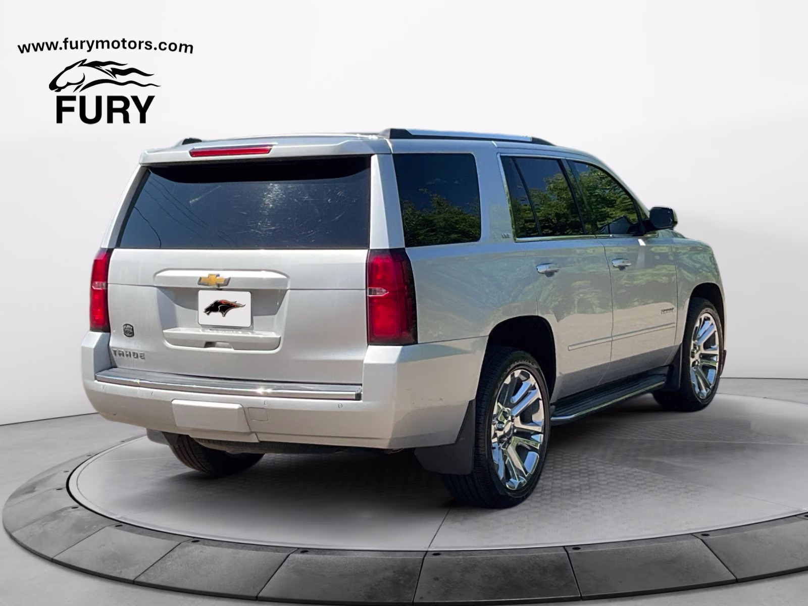 2015 Silver Chevrolet Tahoe LTZ 4X4 SUV