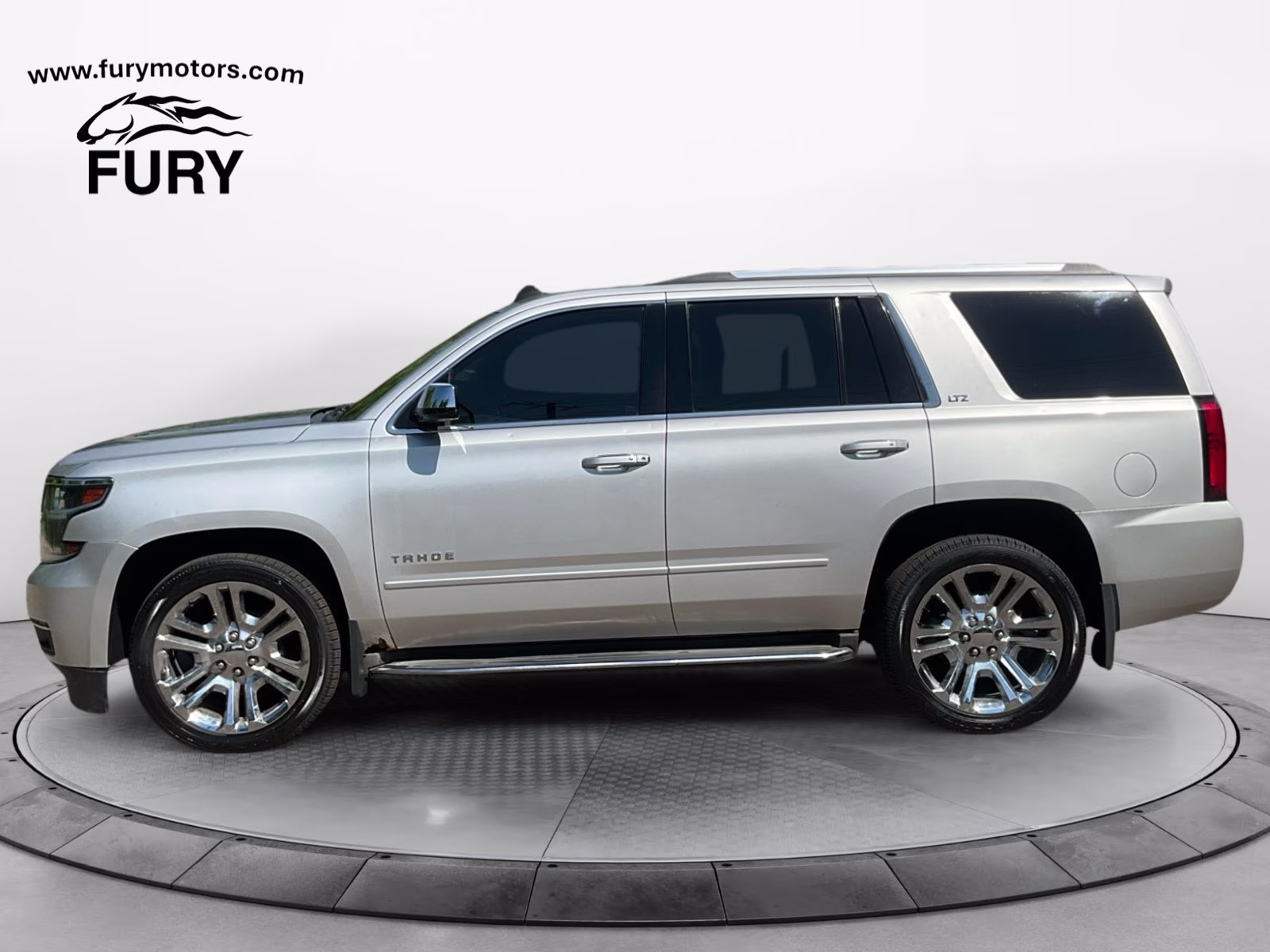2015 Silver Chevrolet Tahoe LTZ 4X4 SUV