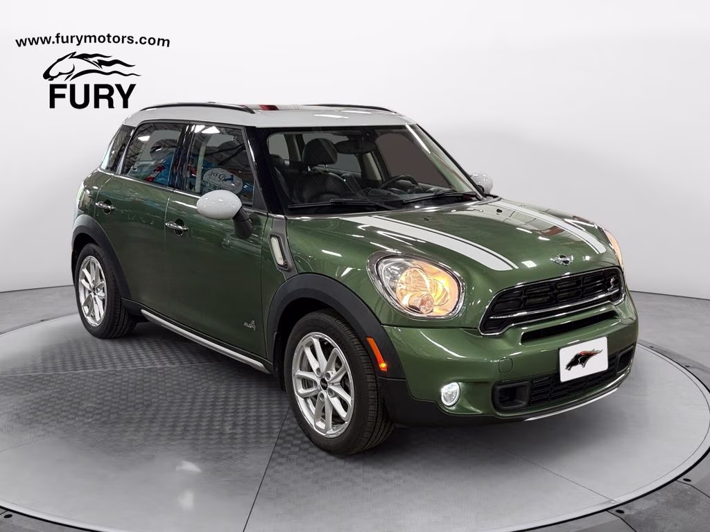 2015 Green Metallic MINI Cooper S Countryman Base AWD SUV