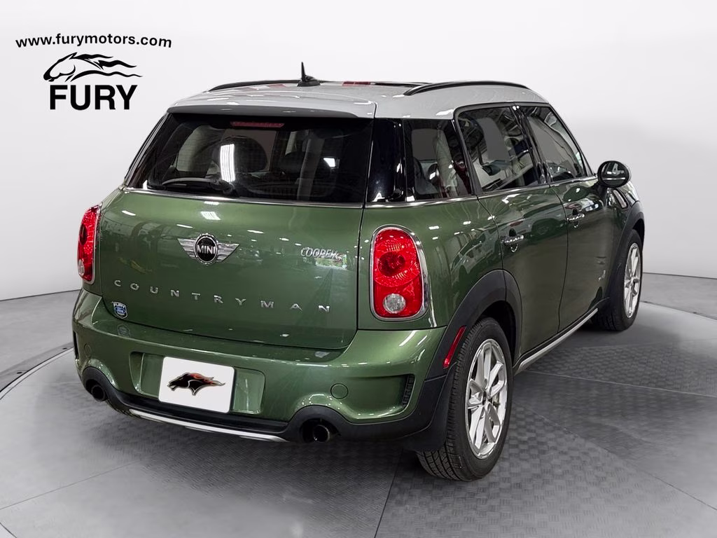 2015 Green Metallic MINI Cooper S Countryman Base AWD SUV