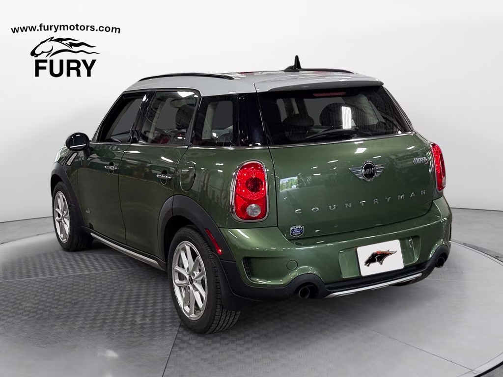 2015 Green Metallic MINI Cooper S Countryman Base AWD SUV