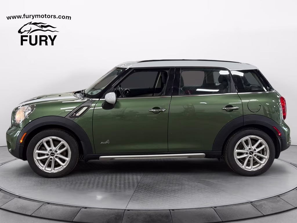2015 Green Metallic MINI Cooper S Countryman Base AWD SUV